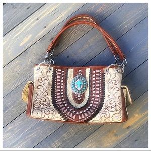 👜 Montana West County Girl Faith Handbag 👜